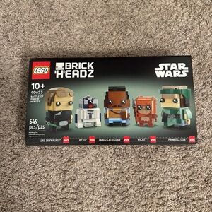 LEGO Brickheadz Star Wars Battle Of Endor Heroes 40623 Luke Leia R2-D2 Lando Etc